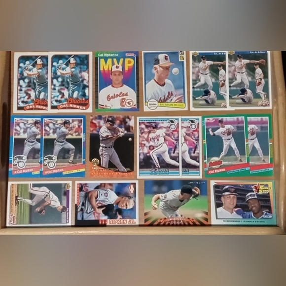 Cal Ripken Baseball Card Lot - Picture 1 of 2